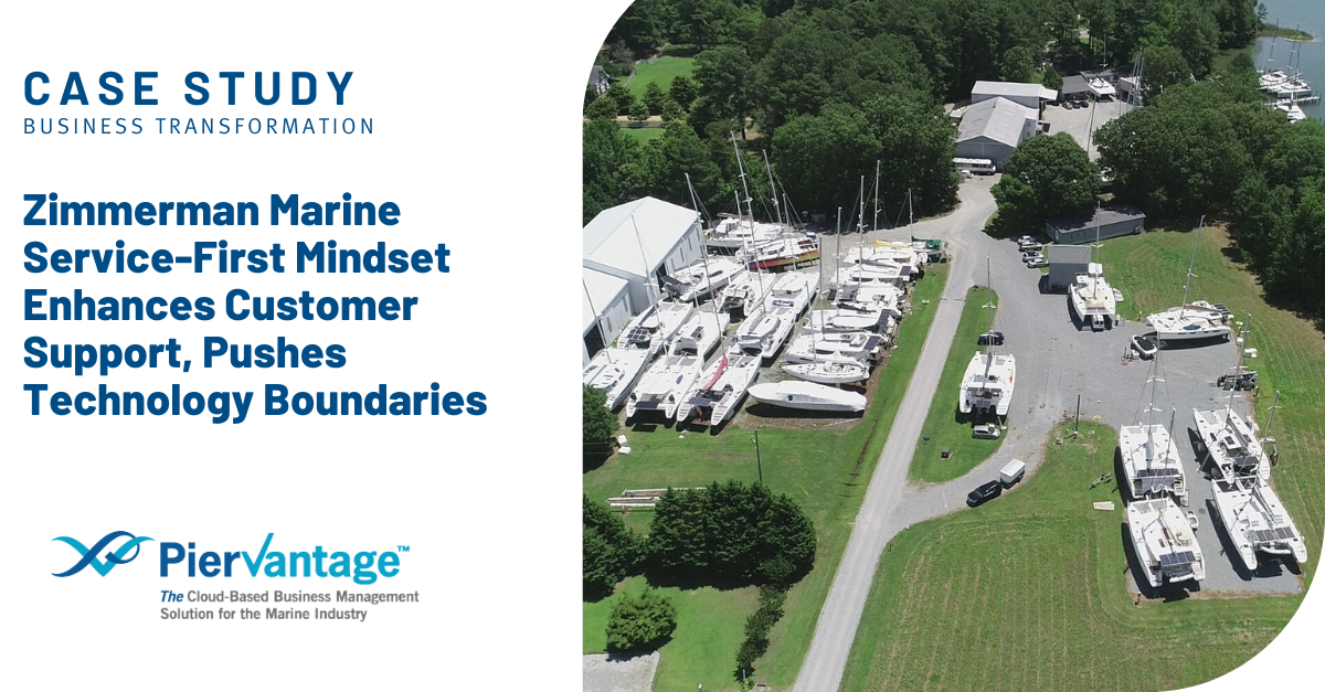 PV Case Study - Zimmerman Marine enhances with customer support and technology with PierVantage Marine Software