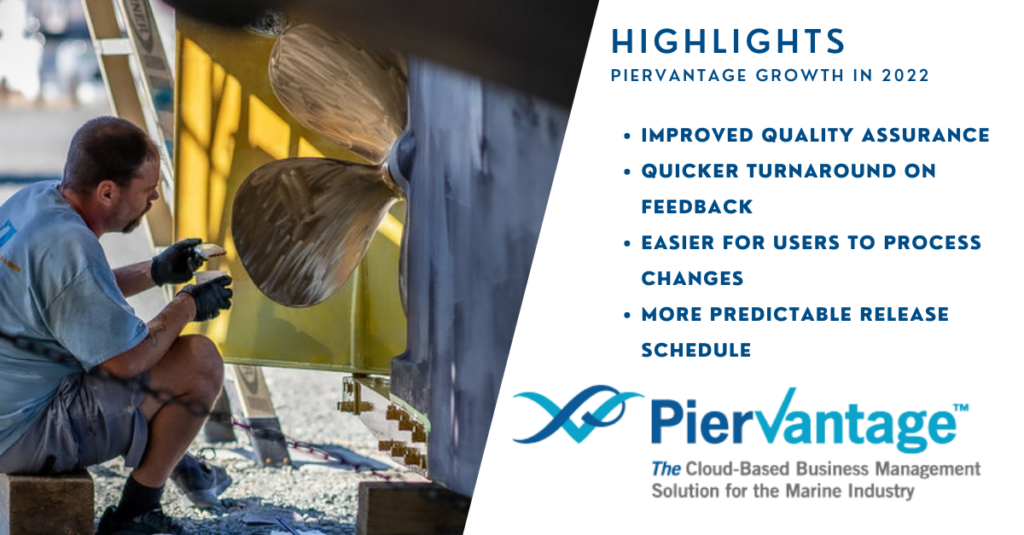 PierVantage Marine Software highlights 2022
